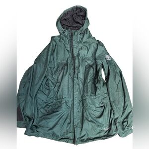 Timberland Men's Forest Green Raincoat